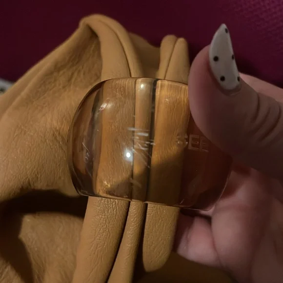 See by Chloe tan Ring Around hobo lambskin shoulder bag. VGUC, dustbag included - Picture 7 of 15